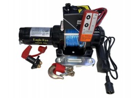 Лебёдка 4500 LB(12в) (1800кг) синтетический трос